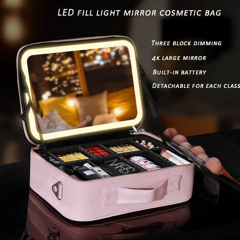 LED Makeup Mirror Handheld Makeup