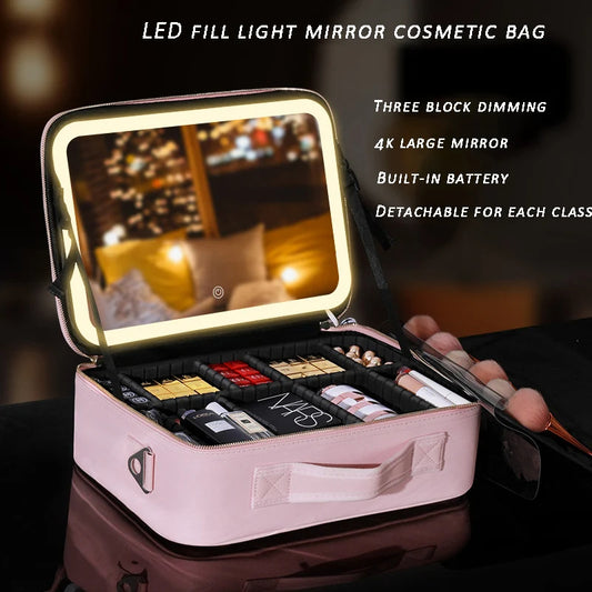 LED Makeup Mirror Handheld Makeup