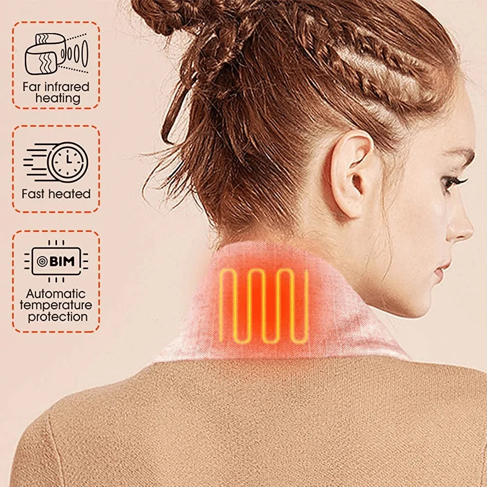 Soft Heated Neck Warmer