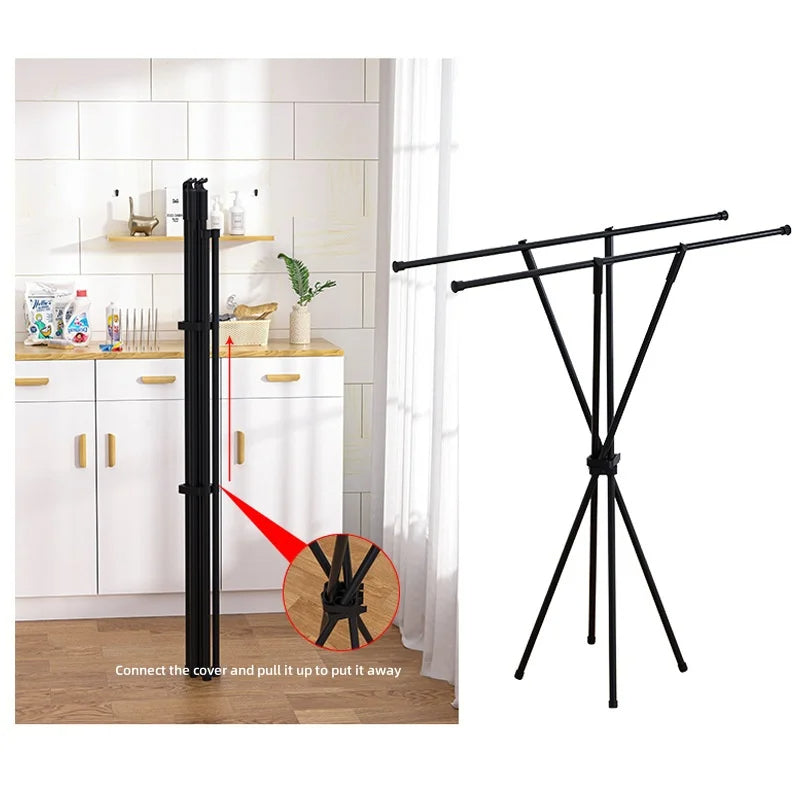 Foldable Clothes Drying Rack