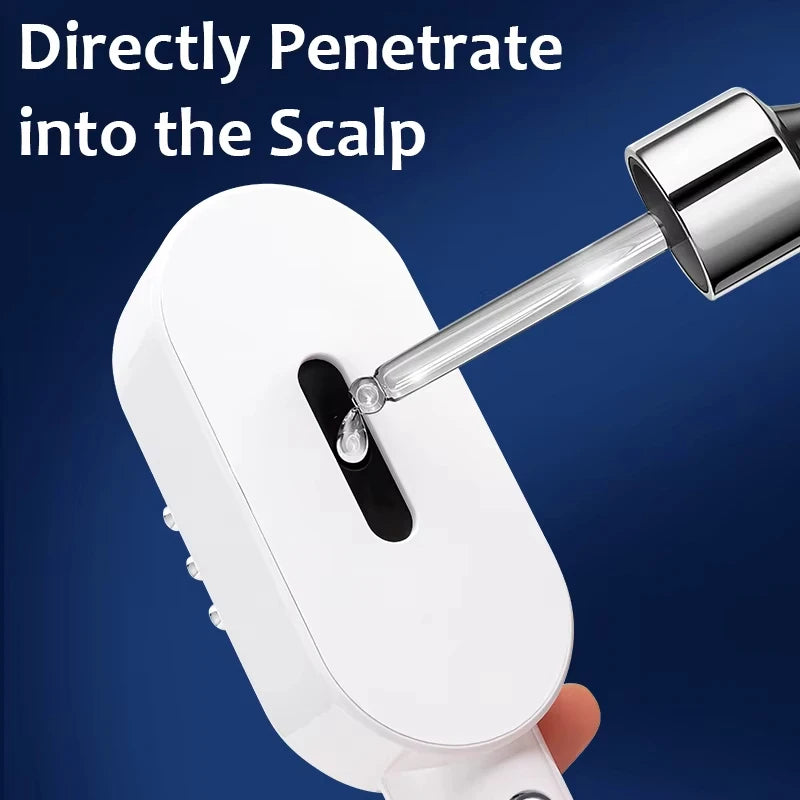 Red-Blue Hair Scalp Massager