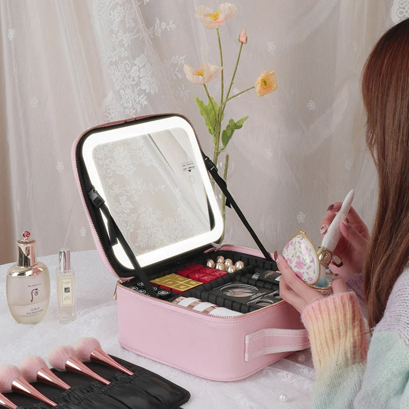 LED Makeup Mirror Handheld Makeup