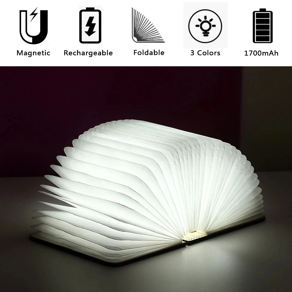 3D Foldable Book Lamp