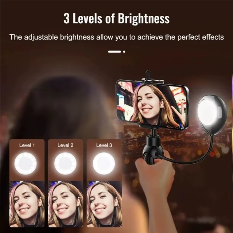 Tripod & Selfi Ring Light