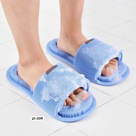 Silicone Foot Wash Brush Slipper