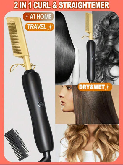 2 in 1 Hot Comb