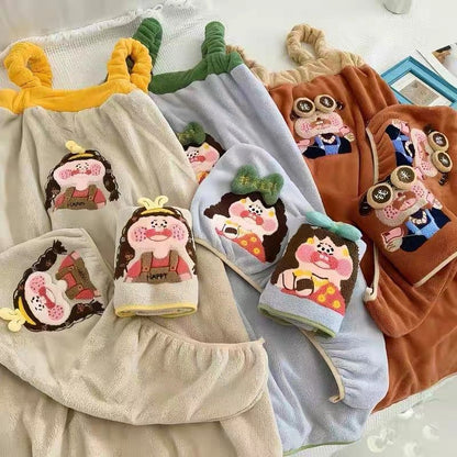 Fleece Towels Dress Set